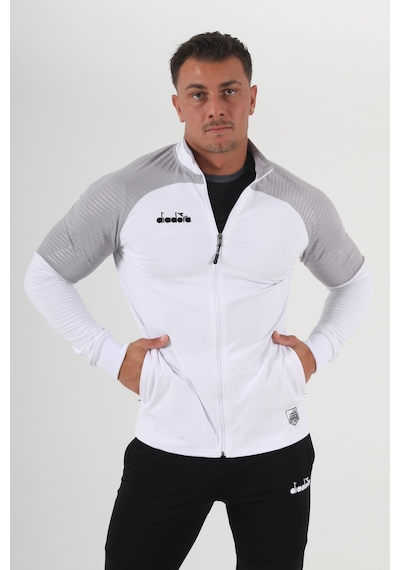 Diadora Premium Kamp Eşofmanı Tek Üst Beyaz