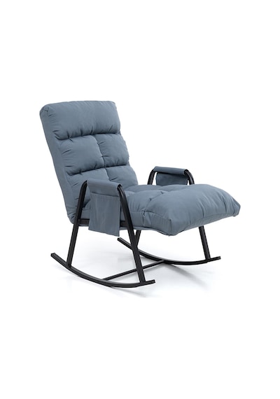 Pafu Lena Outdoor Bahçe Su Geçirmez Fonksiyonel Sallanan Koltuk - Gri-mavi