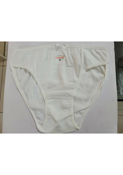 Karakaş Penye Pamuk Kadın Slip Külot V54 Beyaz
