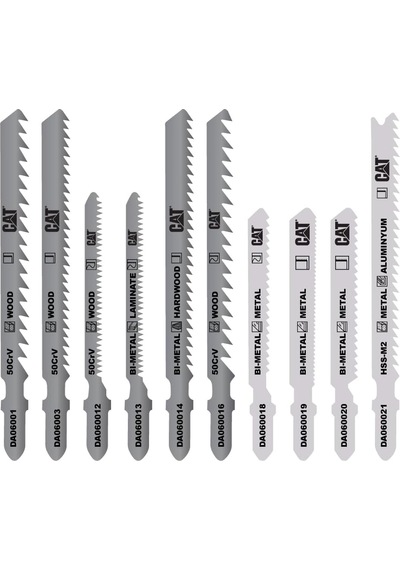 Cat Da06903 Profesyonel Metal/ahşap Hassas/kaba Kesim Dekupaj Tes