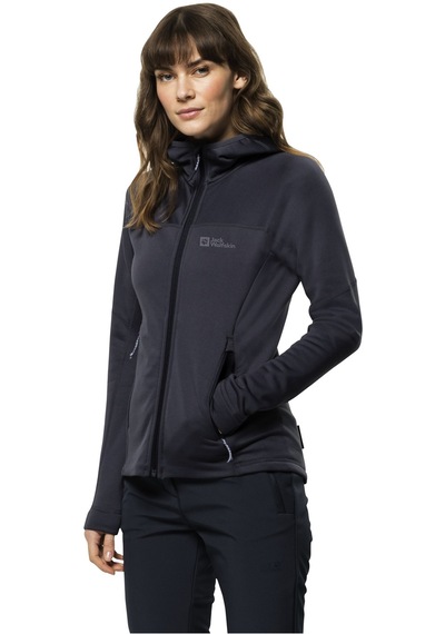 Jack Wolfskin Hırschberg Hooded Fz W Lacivert Lacivert