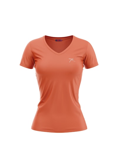 Raru Kadın %100 Pamuk T-Shirt Mulıer Oranj