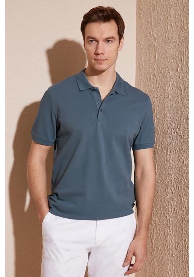 Buratti Erkek Polo Yaka T Shirt 5902127 Petrol PETROL