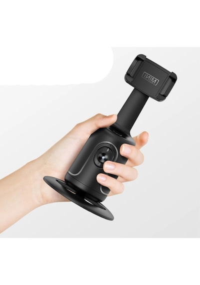 Etashop Akıllı 360 Yüz Takipli Telefon Gimbal Standı Otomatik Döner Tripod Başlığı, Şarjlı Vlog Lıv