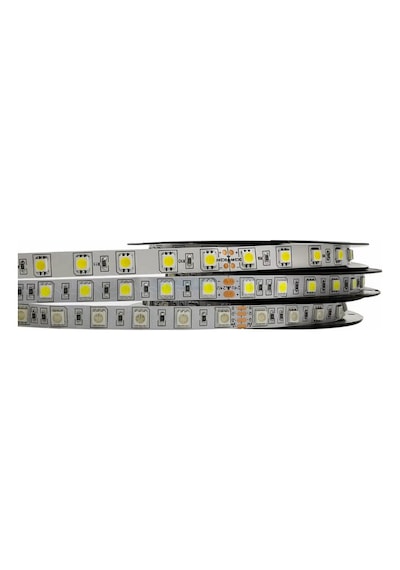 24 Volt 5050 Şerit Led Kırmızı Ip65 5 Metre