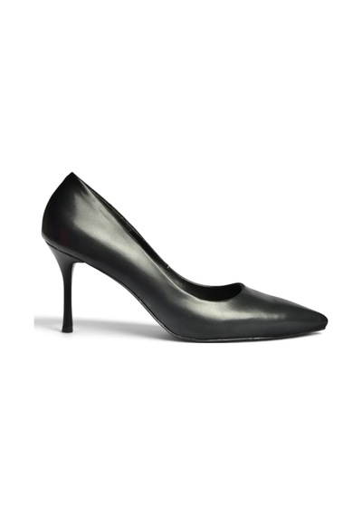 Fox Shoes Z676050009 Siyah İnce Topuklu Kadın Stiletto Ayakkabı