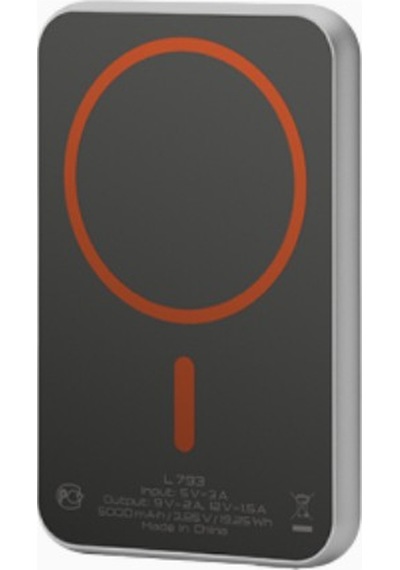 Bork Power Bank L793 Şarj Cihazı Taşınabilir Şarj Cihazları Gümüş