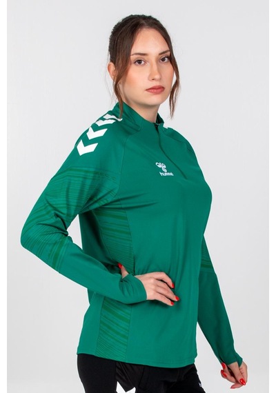 Hummel Line Antrenman Eşofman Üstü Yeşil