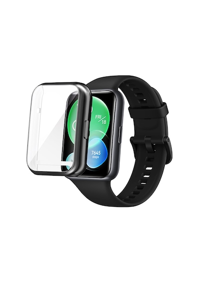 Huawei Watch Fit 2 Kasa ve Ekran Koruyucu 360 Koruma Silikon