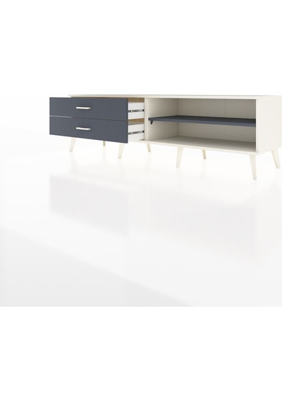 Hyperion Tv Ünitesi Tek Raflı 2 Çekmeceli 176x44x51 Aytaşı-antrasit/antrasit Antrasıt/antrasıt Hyperion Tv Ünitesi Tek Raflı 2 Çekmeceli 176x44x51 Aytaşı-antrasit/antrasit Antrasıt/antrasıt