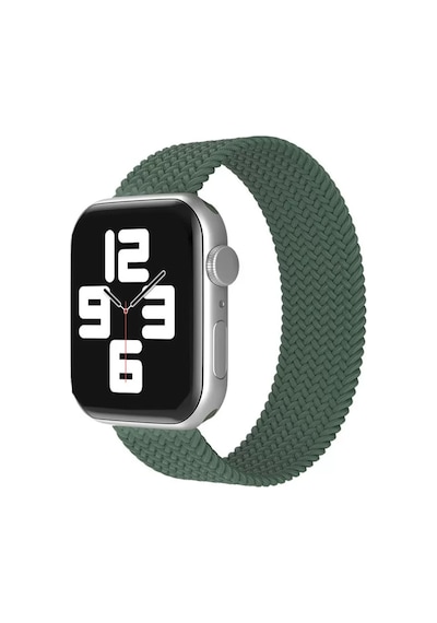 Newface Apple Watch 38mm Ayarlı Solo Silikon Kordon - Haki Yeşil Diğer