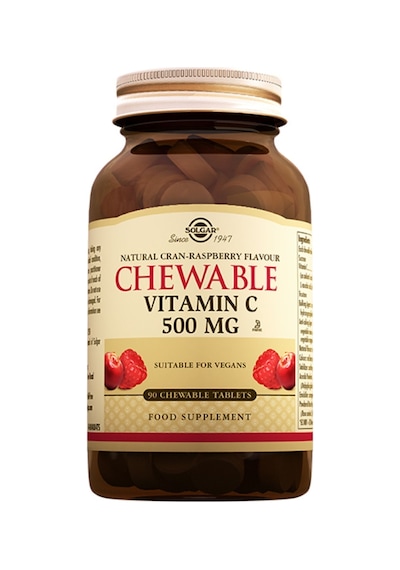 Solgar Chewable Vitamin C 500 Mg 90 Tablet Chevable