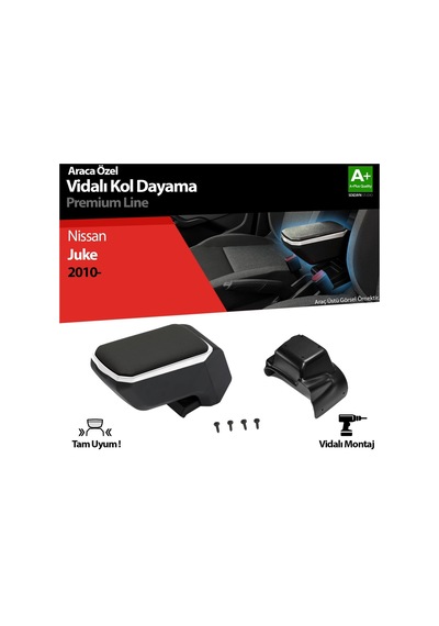 Nissan Juke Abs Vidalı Kol Dayama Kolçak Gri 2010-2020