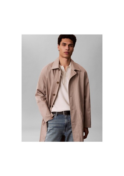 Calvin Klein Ss Cotton Waffle Pol-16163 Beyaz