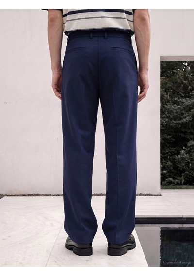 Lcw Vision Lacivert Loose Fit Pileli Erkek Pantolon