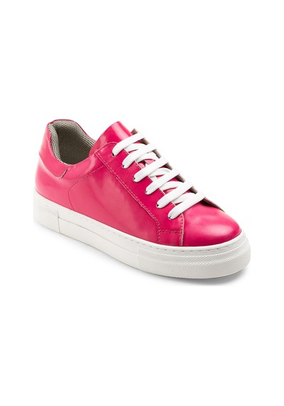 Deery Hakiki Deri Fuşya Sneaker Kadın Ayakkabı - Z1681Zfsyc01 Fuşya