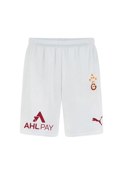 Gsstore Galatasaray Lisanslı 24/2025 A Takım 5 Yıldızlı Beyaz Şort Beyaz