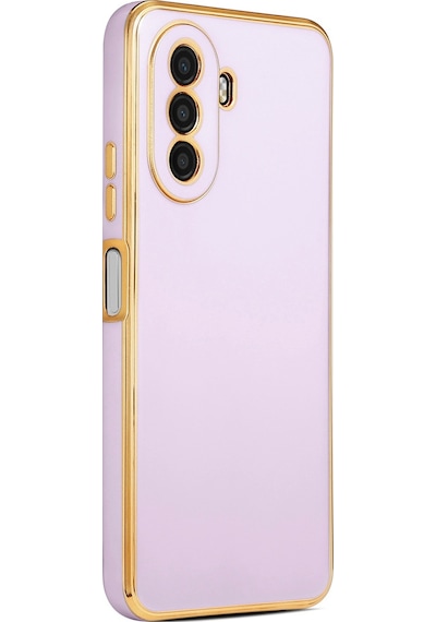Lexroo Huawei Nova Y70 Kılıf Bark Kılıf - Lila