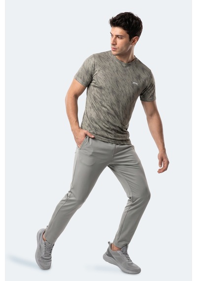 Slazenger Hady I Erkek Haki Tişört