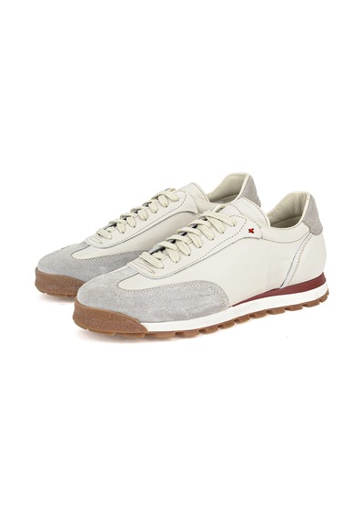 Ziya Erkek Hakiki Deri Sneaker 1611026z1020 Kırık Beyaz 1611026z1020 824 40