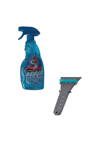 Ankanorm Araba Oto Cam Buz Çözücü Sprey 500 Ml Oto Buz Kar Kazıyıcı Temizleyici Kar Temizleyici 2'li Set