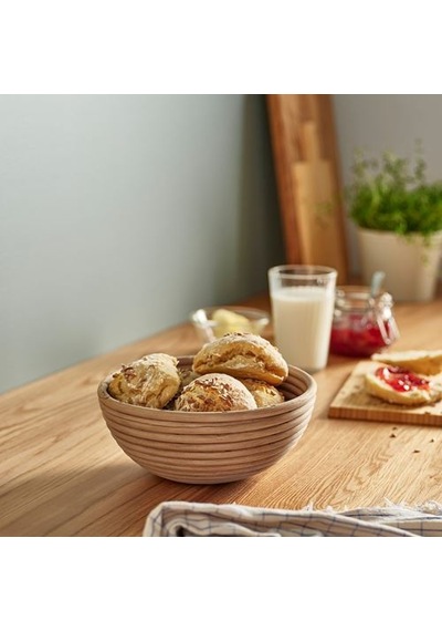Ikea Bandslättıng Ekmek Sepeti, Rattan, 22 Cm