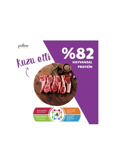 Puppy Kids Kuru Köpek Maması, Kuzu Etli, Düşük Tahıllı, Yavru Köpek Mama, Tüm Irklar İçin, 3kg