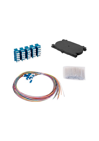 24 Fiber Patch Panel Lc/upc Dx Ek Paketi, Fiber Optik Kaset Dahil