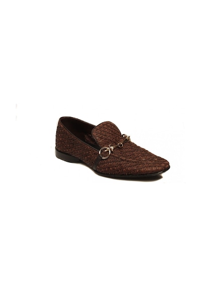 Cesare Paciotti 51341ıtcv Kahve Ustü Kümaş İçi Deri Loafer Erkek Ayakkabı Kahverengi
