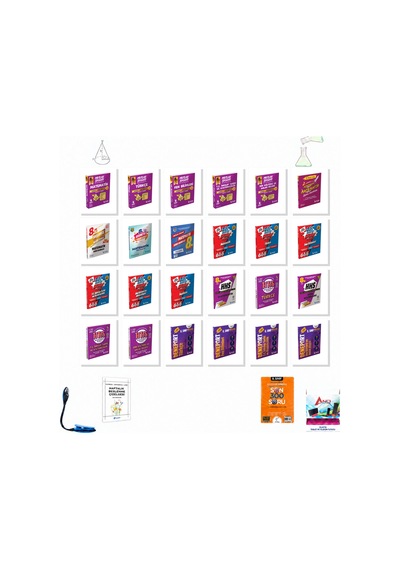 Muba 8. Sınıf Lgs Fas. Hhs Den. Kaf. Mat. Dst. 24 Kitap Seti