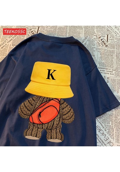 Noıssey Urban Pop Graphic Kadın Tişört Koleksiyonukod 5152 Lacivert