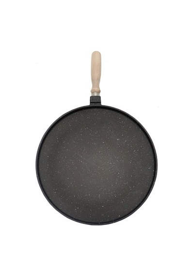 Döküm Gözleme Tavası 34 CM Granit Kaplama Non-Stick