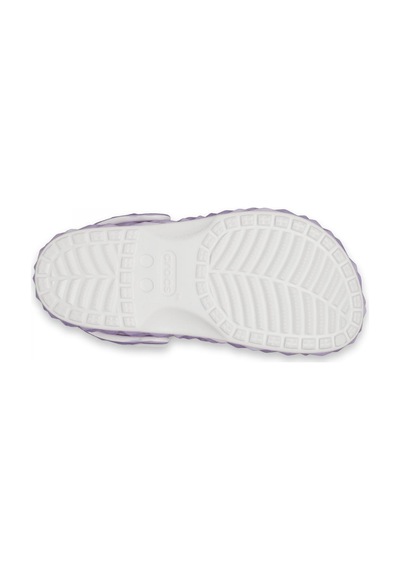 Crocs 209693 Classic Iridescent Geo Cgk Beyaz Çocuk Terlik Beyaz