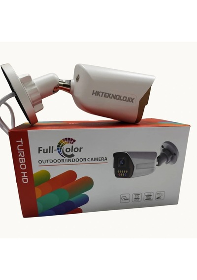Hkteknolojix Gkt-ıp808 5 Mp Full-color 3.6mm Poe Sesli Bullet Ip Kamera Metal Kasa