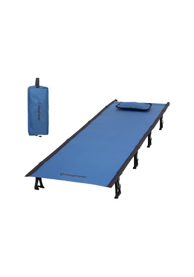 Kingcamp Sequoia Ultralight Katlanır Kampet Portatif Yatak Blue/blk Mavi
