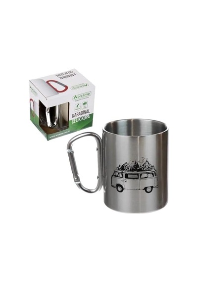 Katlanır Saplı Çelik Kupa 180 Ml 1