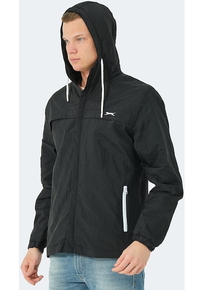 Slazenger HANGA Erkek Yağmurluk Siyah