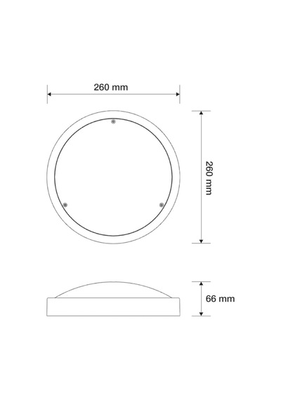 20w Led Tavan Lambası, Radar Sensörlü Led Glop Armatürü 6500k Beyaz Işık Manolya Vl811220 Diğer