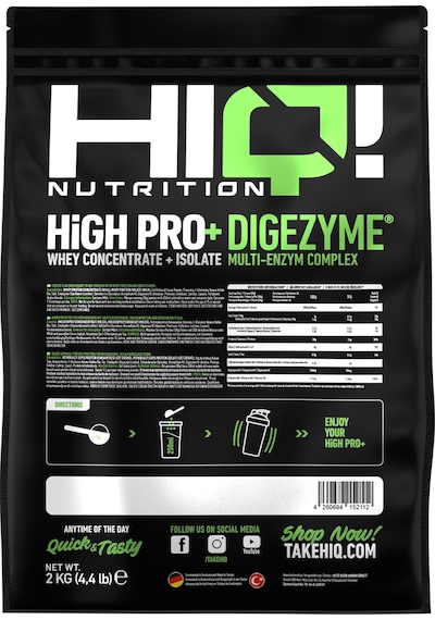 Hıq High Pro+ 2 Kg Latte Macchıato Flavored