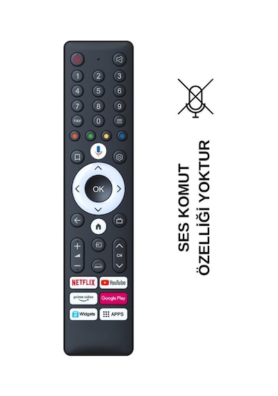 Arçelik A85 N 995 X Smart 4k Android Tv Uyumlu Kumanda - Ses Komutsuz