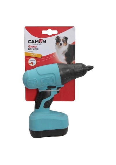 Camon Lateks Ses Çıkaran Dolgulu Matkap Köpek Oyuncağı 20 Cm