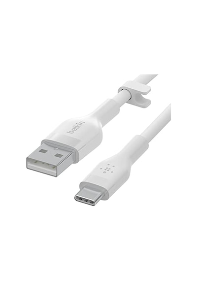 Usb-c - Usb-a Kablosu 2 M iPad Uyumlu Pro S21 Ultra 20 Ve Diğer Aygıtlar Için Usb-ıf Onaylı Usb-c Şarj Kablosu - Beyaz