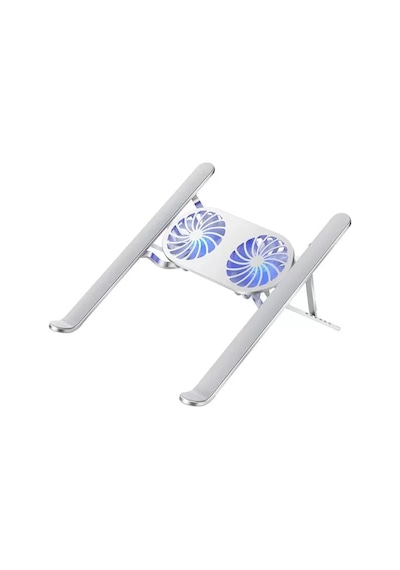 Pm-24572 Çift Fan Taşınabilir Notebook Laptop Soğutucu Stand