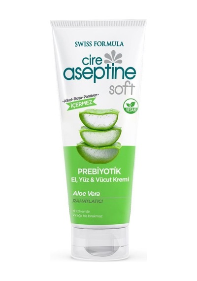 Cire Aseptine Prebiyotik Krem Aloe Vera 75 ML