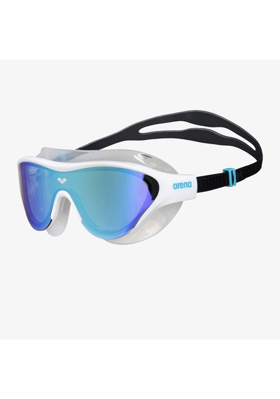 Arena The One Mask Unisex Aynalı Mavi Antrenman Gözlüğü - 004308 Mavi