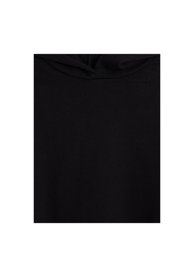 Lc Waikiki Alıta Cıty Farkıyla Siyah Kapüşonlu Kız Çocuk Kalın Sweatshirt Siyah - 931690574 Siyah