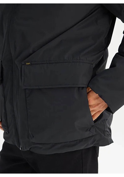 Lee Puffer Siyah Erkek Mont Lr317064001 Siyah