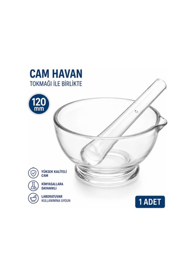 Cam Havan Tokmağı İle Birlikte 120 Mm 1 Adet