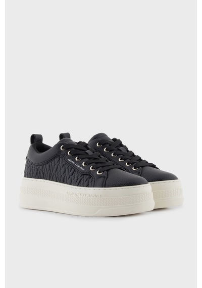 Armani Exchange Bayan Ayakkabı Xw001630 Af17351 Uc001 Siyah Siyah