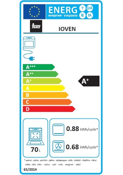 Teka IOVEN SS Ankastre Multifonksiyonel Dokunmatik Ekranlı Turbo Fırın 41560160